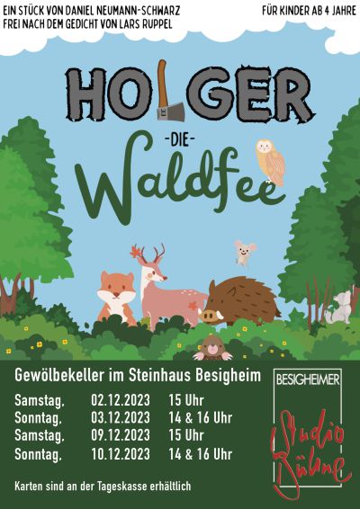 Kinderstück zum Advent 2023 - Holger, die Waldfee