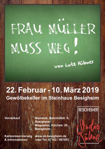 2019 - Frau Müller muss weg